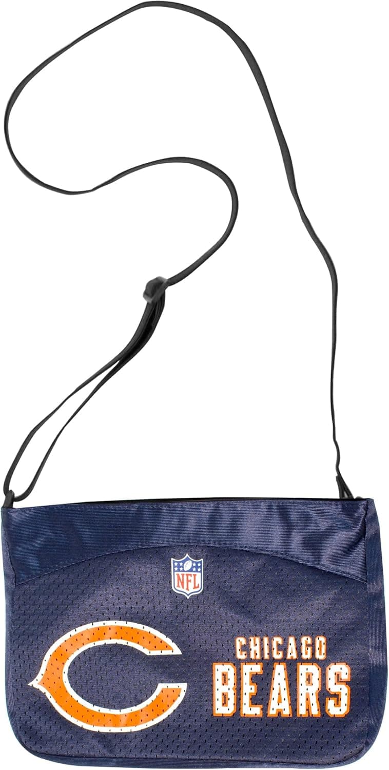 Littlearth Women's NFL Chicago Bears Jersey Mini Purse, One-Size, Team Color