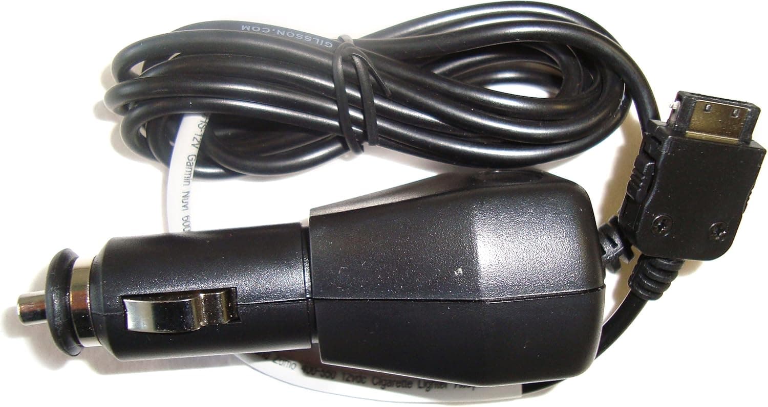 Gilsson 12V Cigarette Lighter Adapter for Garmin GPS Nuvi 650 660 750 755 760 765 775 885 855 850 Zumo StreetPilot C550
