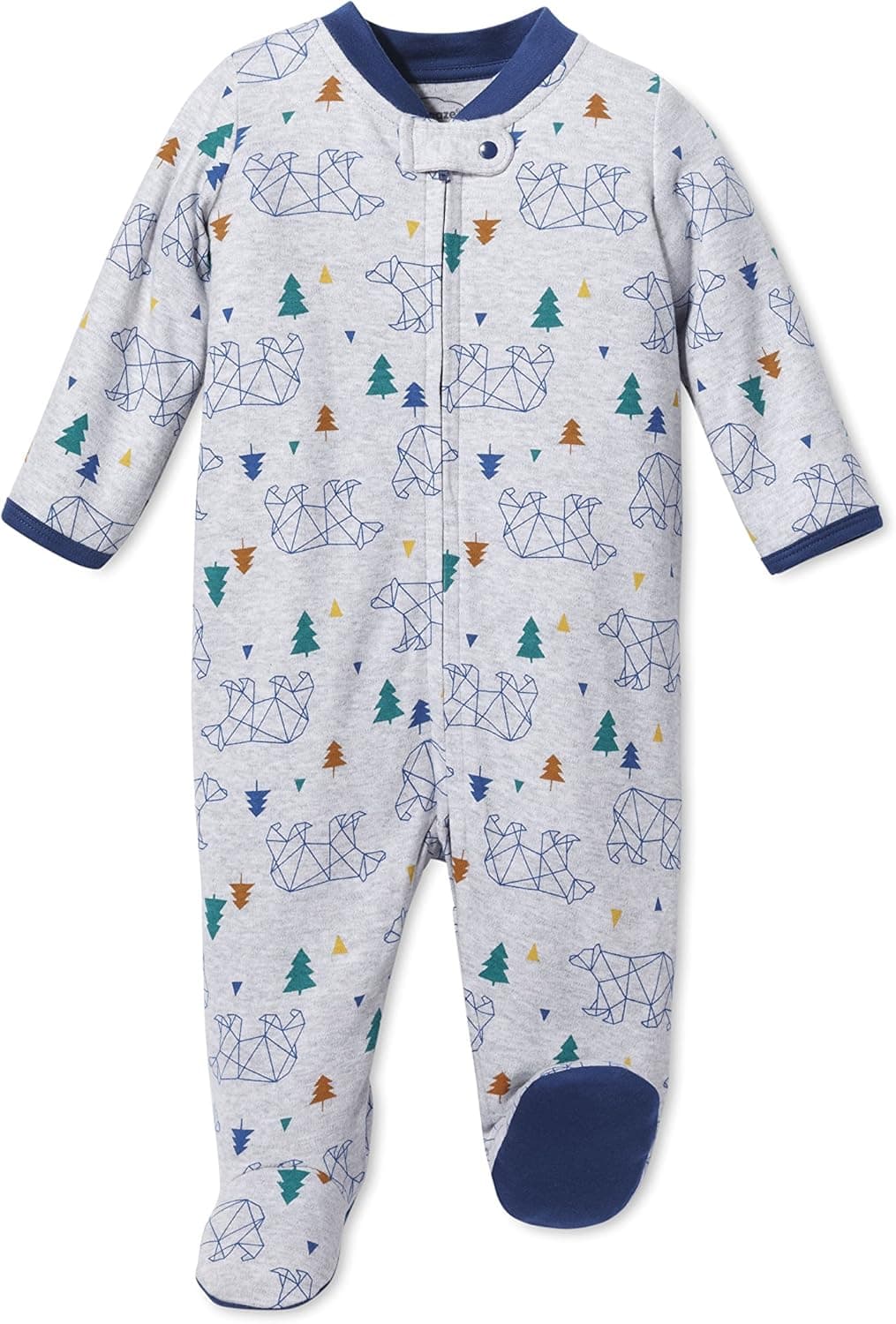 Lamaze Organic Baby Baby Boys' Footed Sleeper, Sleep N Play
