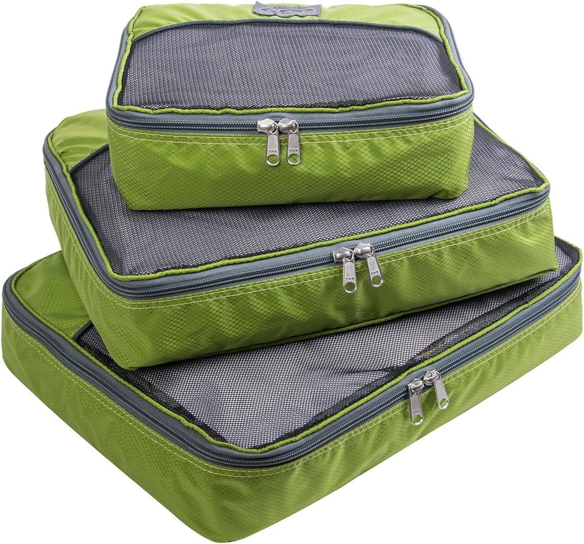 Cateep Packing Cubes - Luggage Packing Organizers 3 Set Packing Cubes System