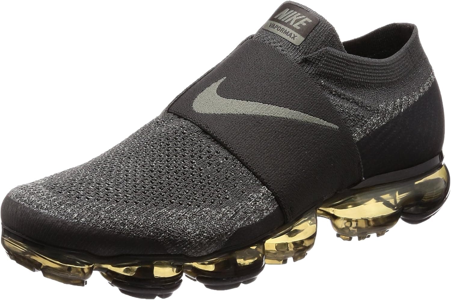 NIKE Men's Air Vapormax Flyknit Moc, Midnight Fog/Dark Stucco, 10 M US