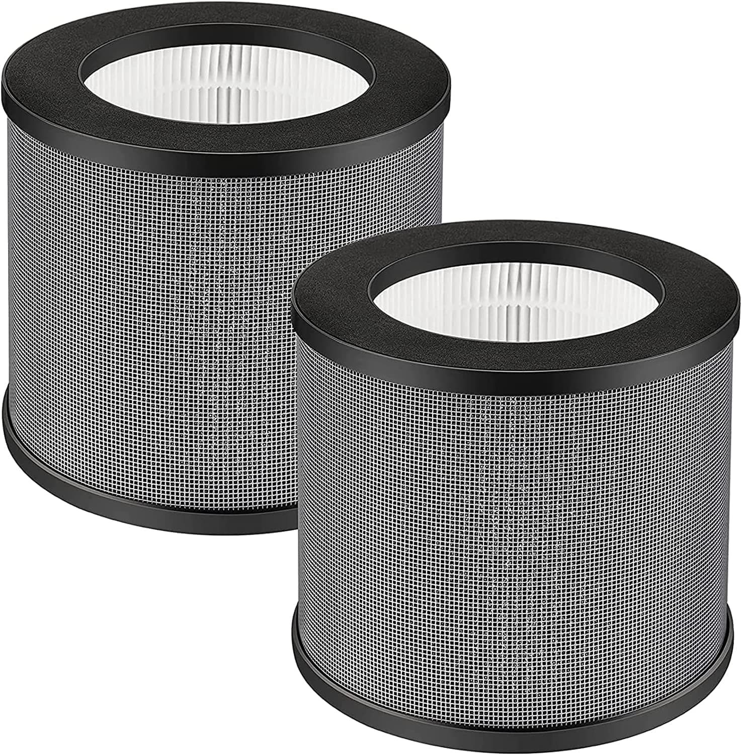 TT-AP006 Replacement Filter Compatible with TaoTronics TT-AP006, 3-in-1 H13 True HEPA Filter and High-Efficiency Activated Carbon Filter, 2-Pack TT-AP006 Filters