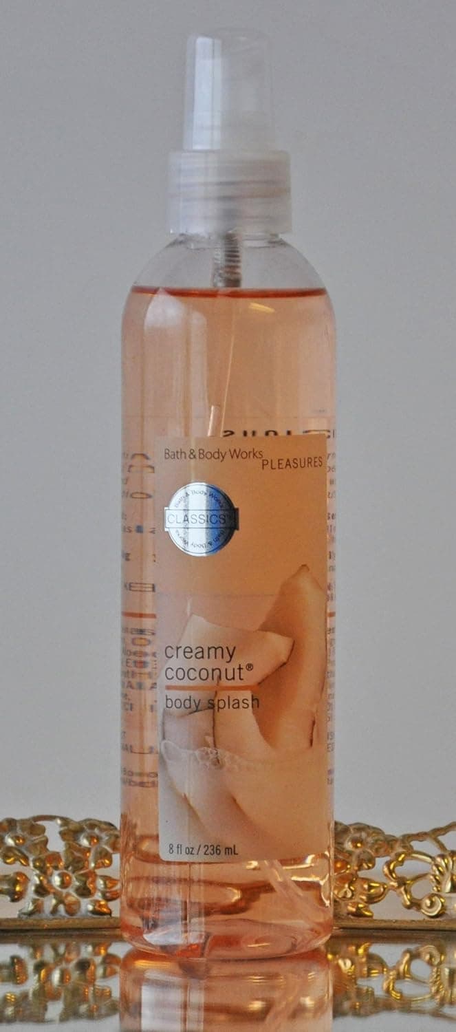 Bath & Body Works Classics Creamy Coconut Mist Splash Spray 8oz