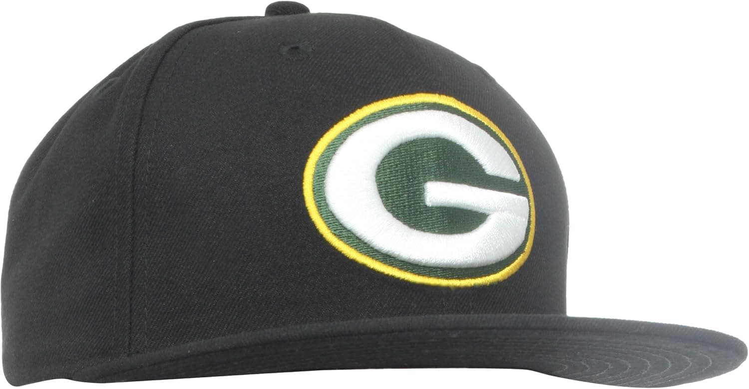 New Era NFL Black and Team Color 59FIFTY Fitted Cap
