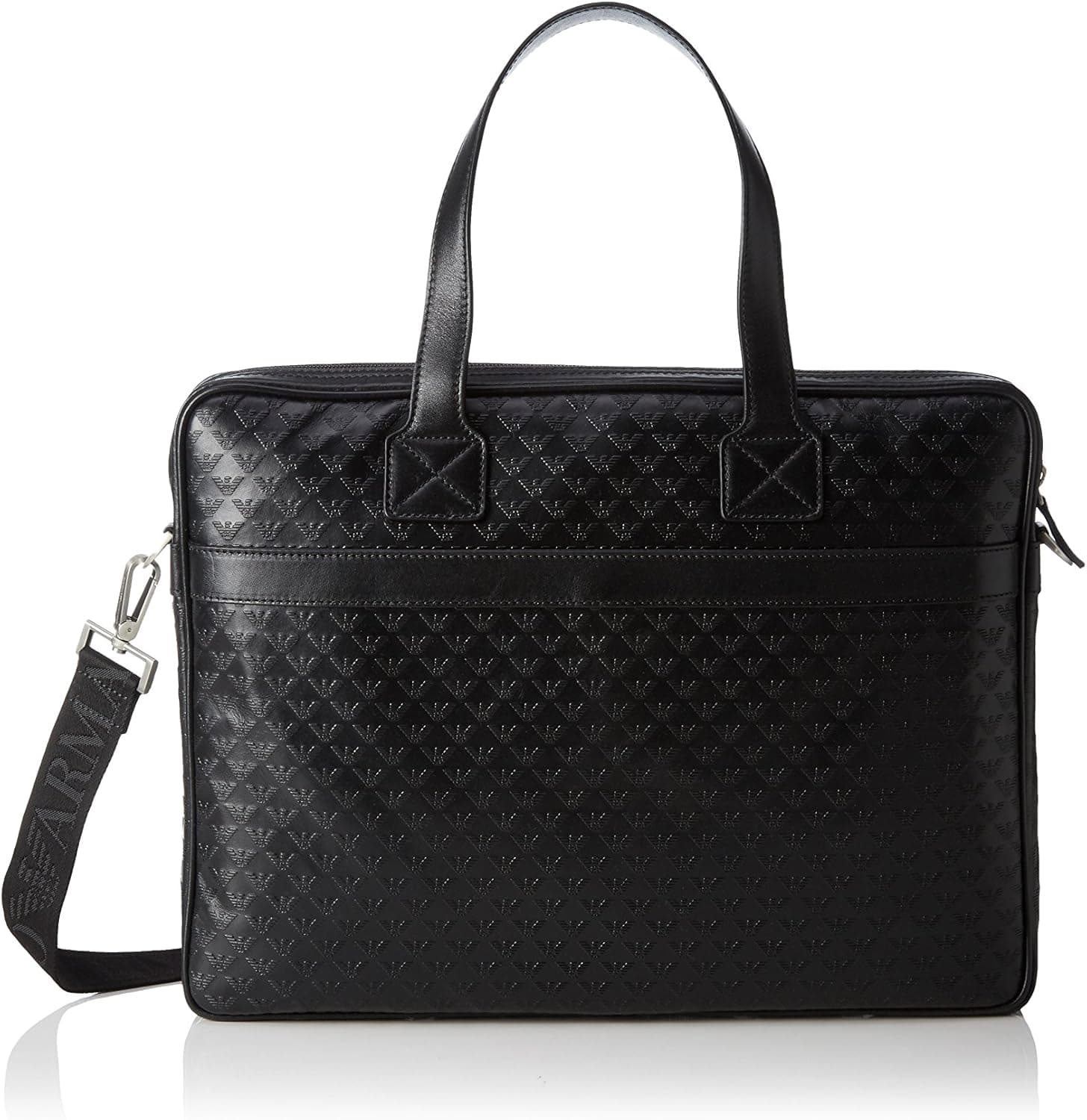 Emporio Armani Men’s Briefcase (One Size, Black)