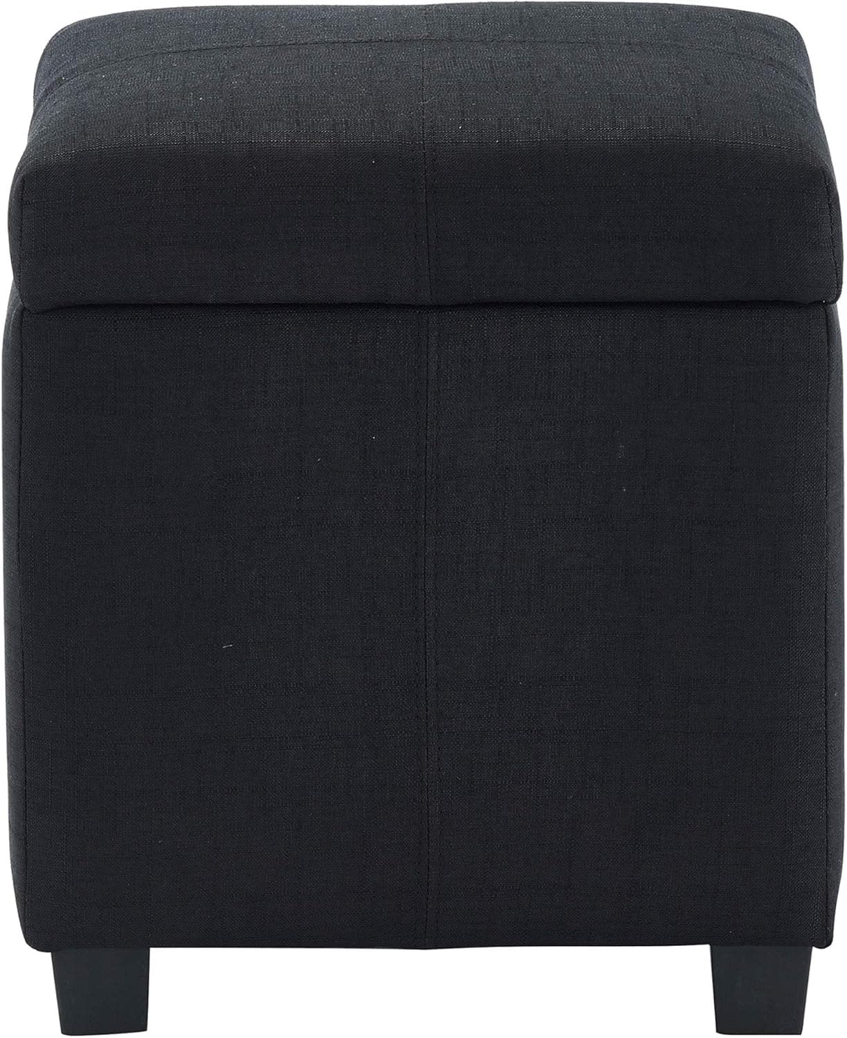WHI , Black Storage Ottoman