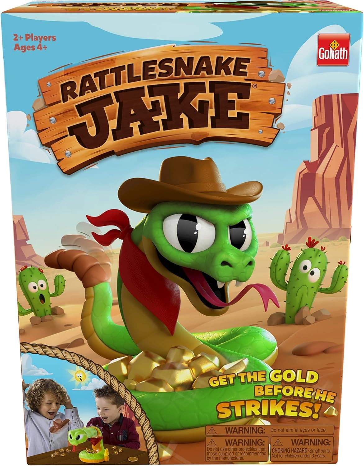 Rattlesnake Jake - Get The Gold Before He Strikes! Game by Goliath