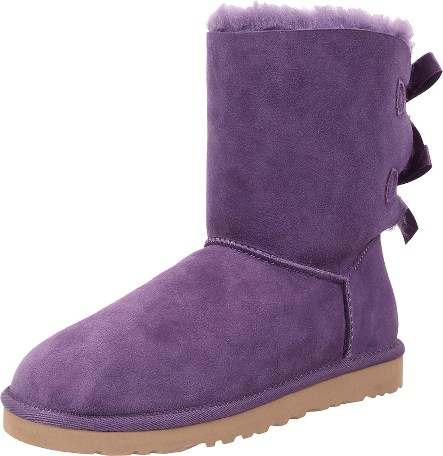 UGG Women's Classic Cardy, Bilberry Twinface, 7 B-Medium