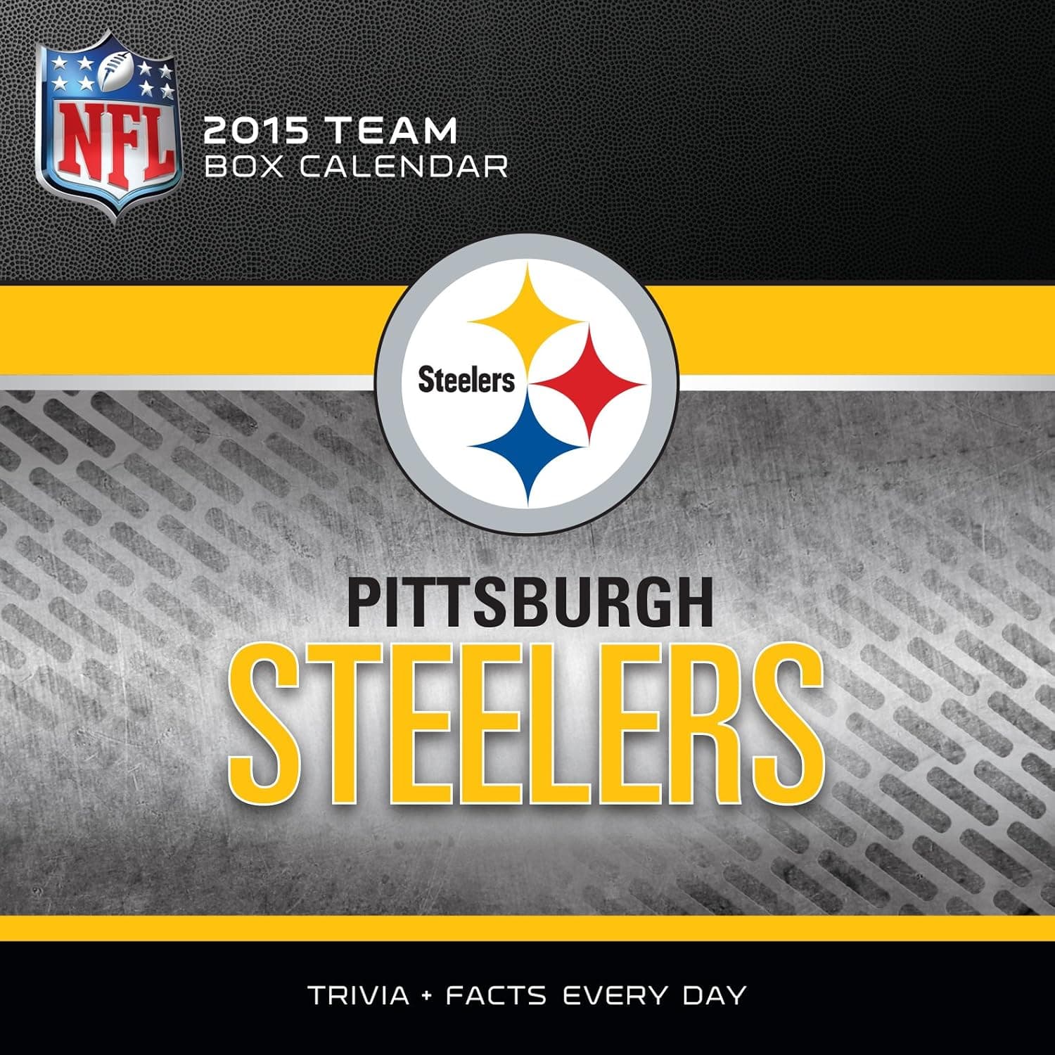 Turner Perfect Timing 2015 Pittsburgh Steelers Box Calendar (8051346)