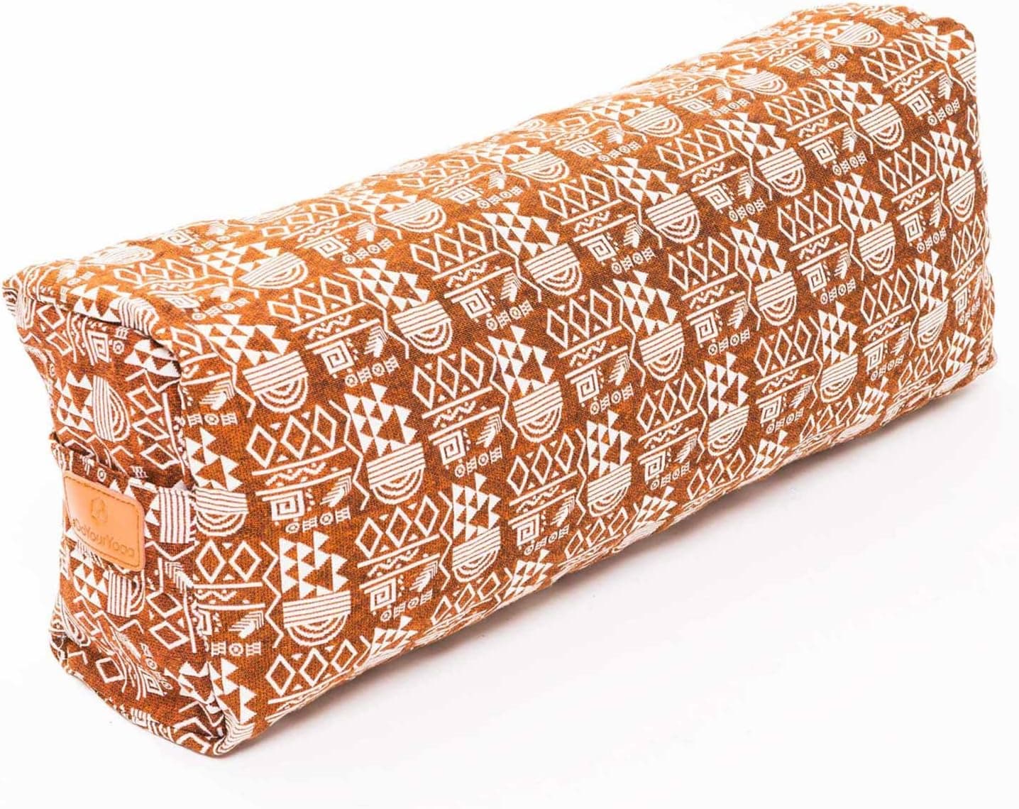 #DoYourYoga Bolster/Cushion for Yoga, Meditation & Stress Relaxation - Filled with Natural Buckwheat (US-Farmproduct)- Size Approx 26.4" x 5.1"