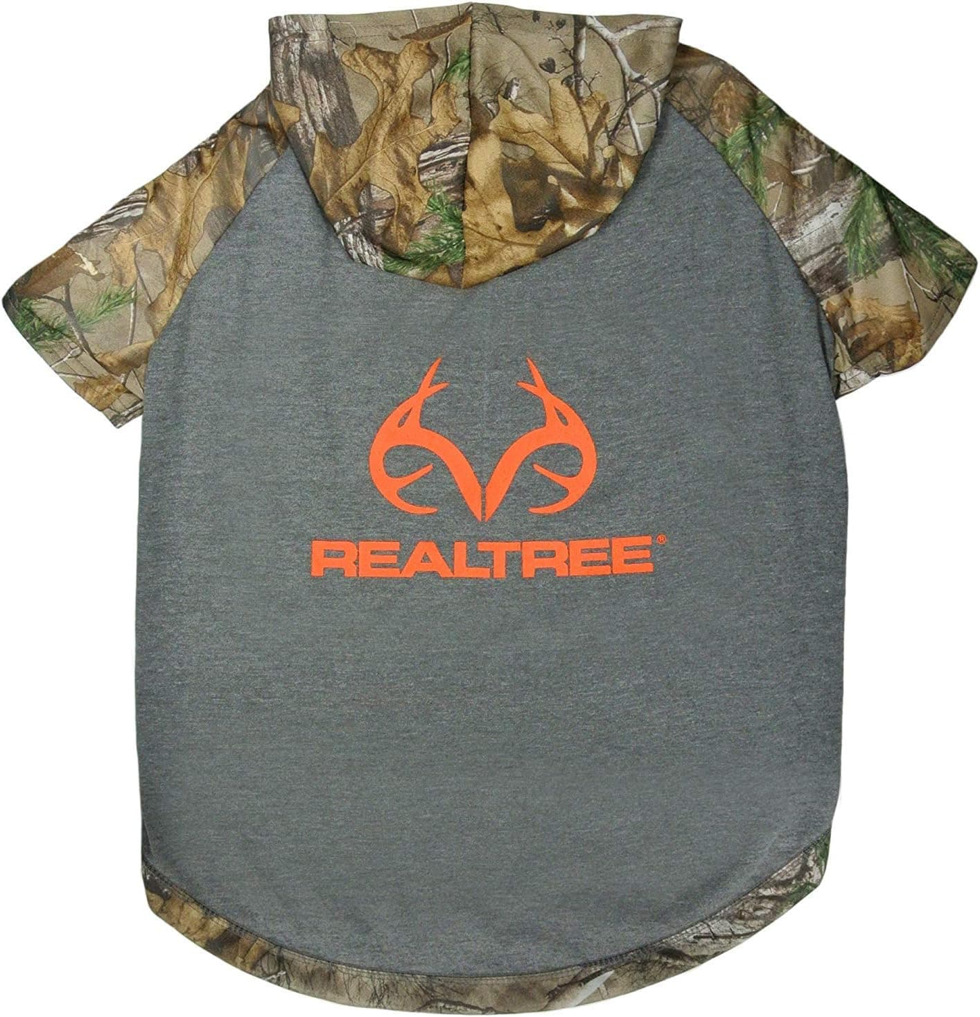Pets First Realtree Camouflage Hunting Dog Hoodie Tee Shirt, Large (RT-4044-LG)