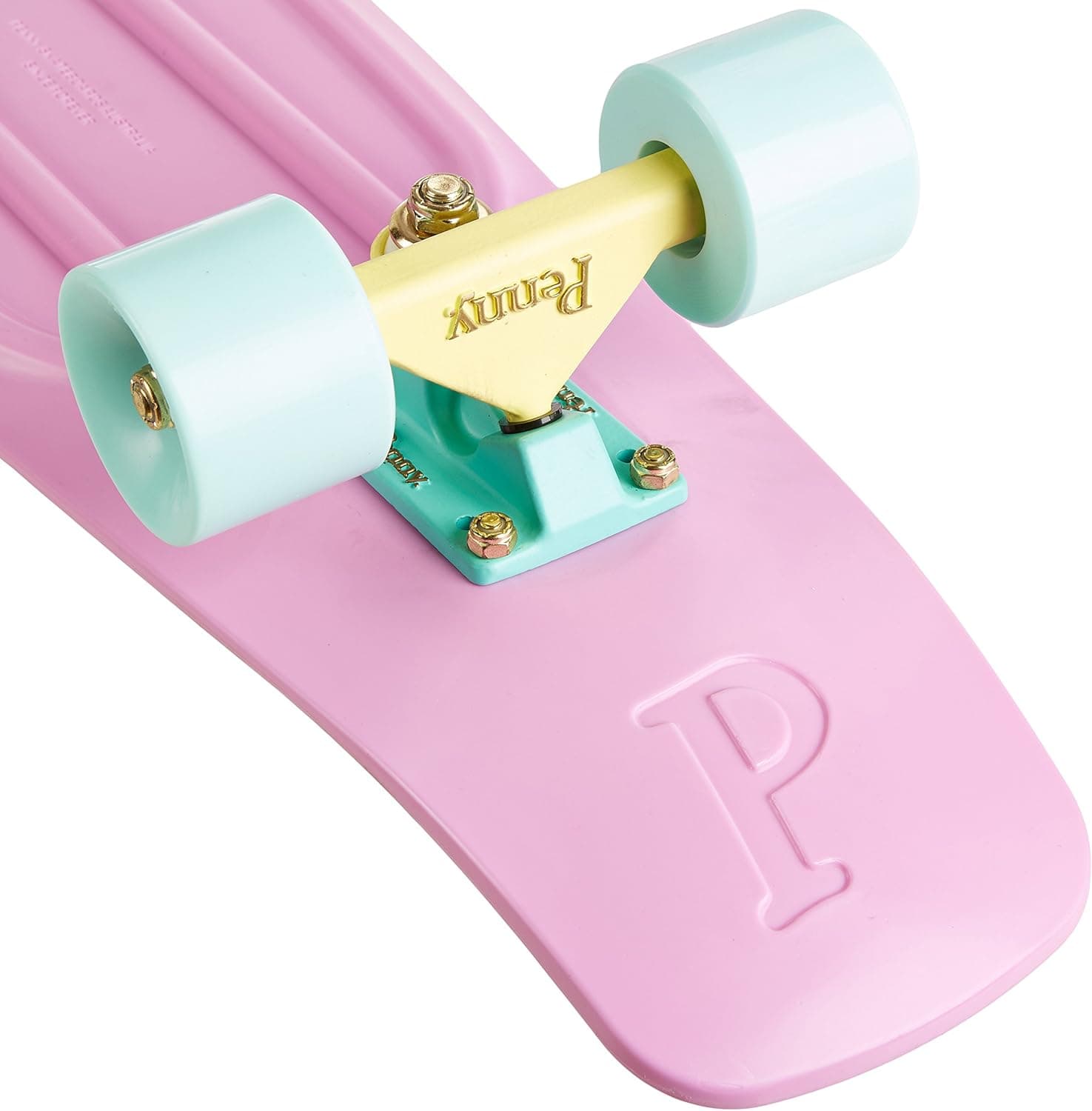 Penny Pastel Complete Skateboard, 22-Inch, Lilac/Lemon/Mint