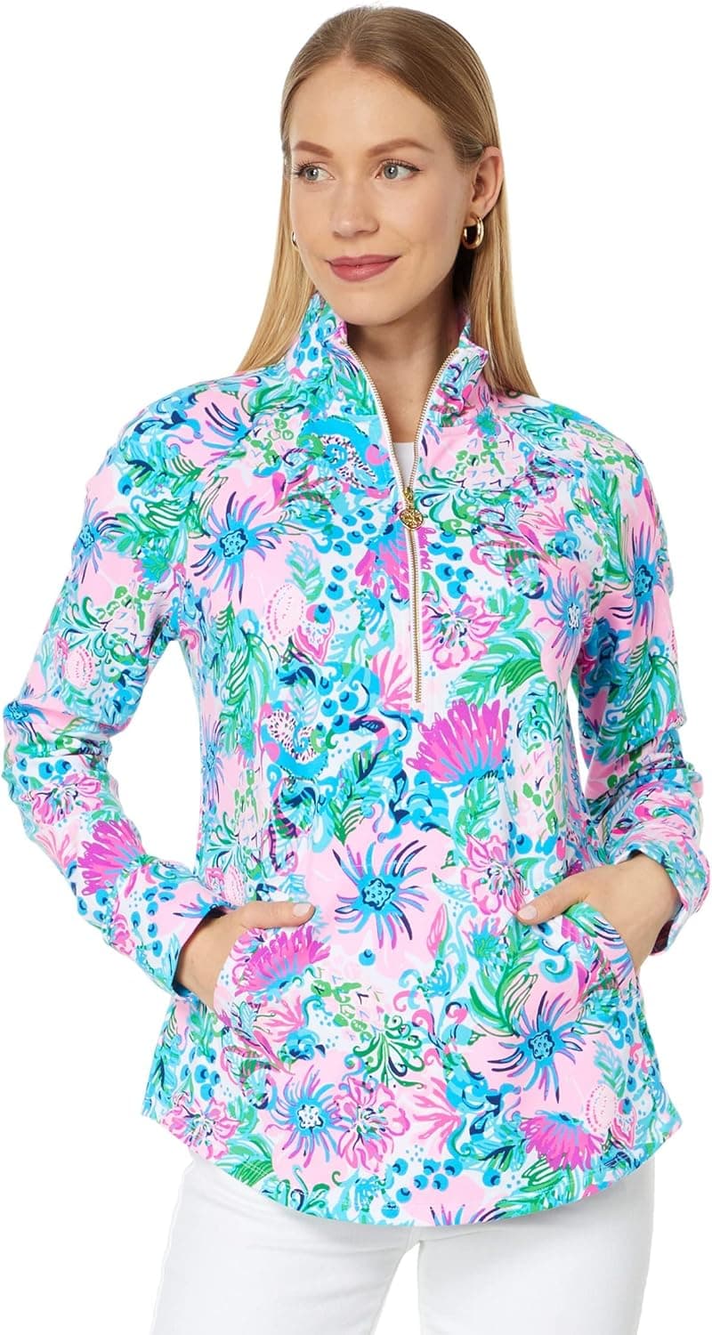 Lilly Pulitzer Women's UPF 50 Skipper Round Hem Popover
