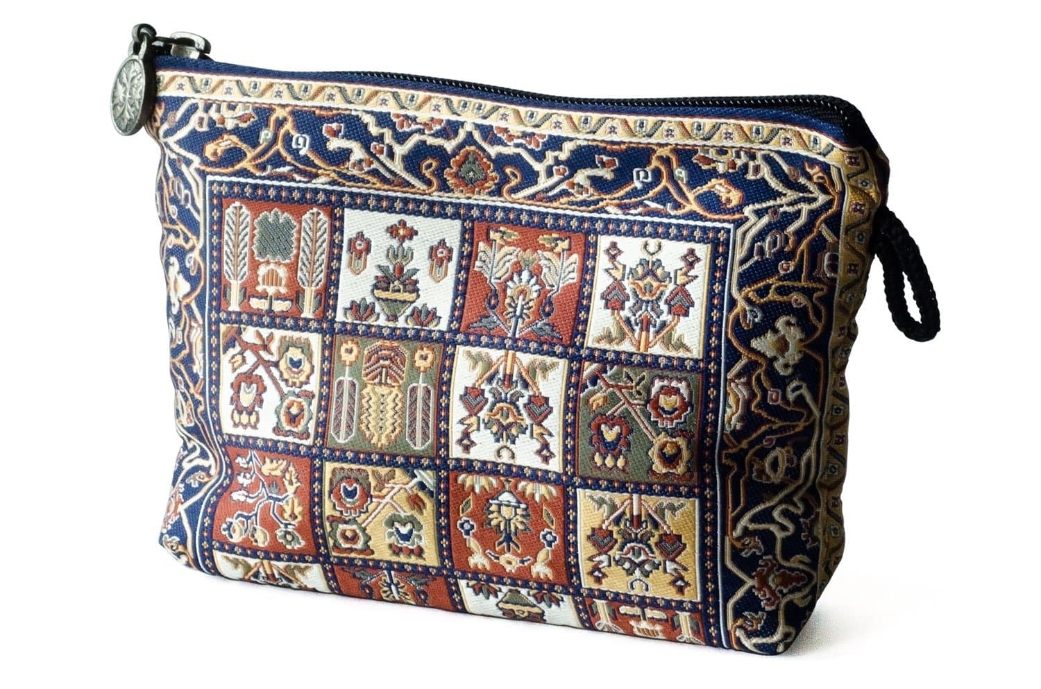 Oriental Carpet Cosmetic Makeup Bag - Hereke Design