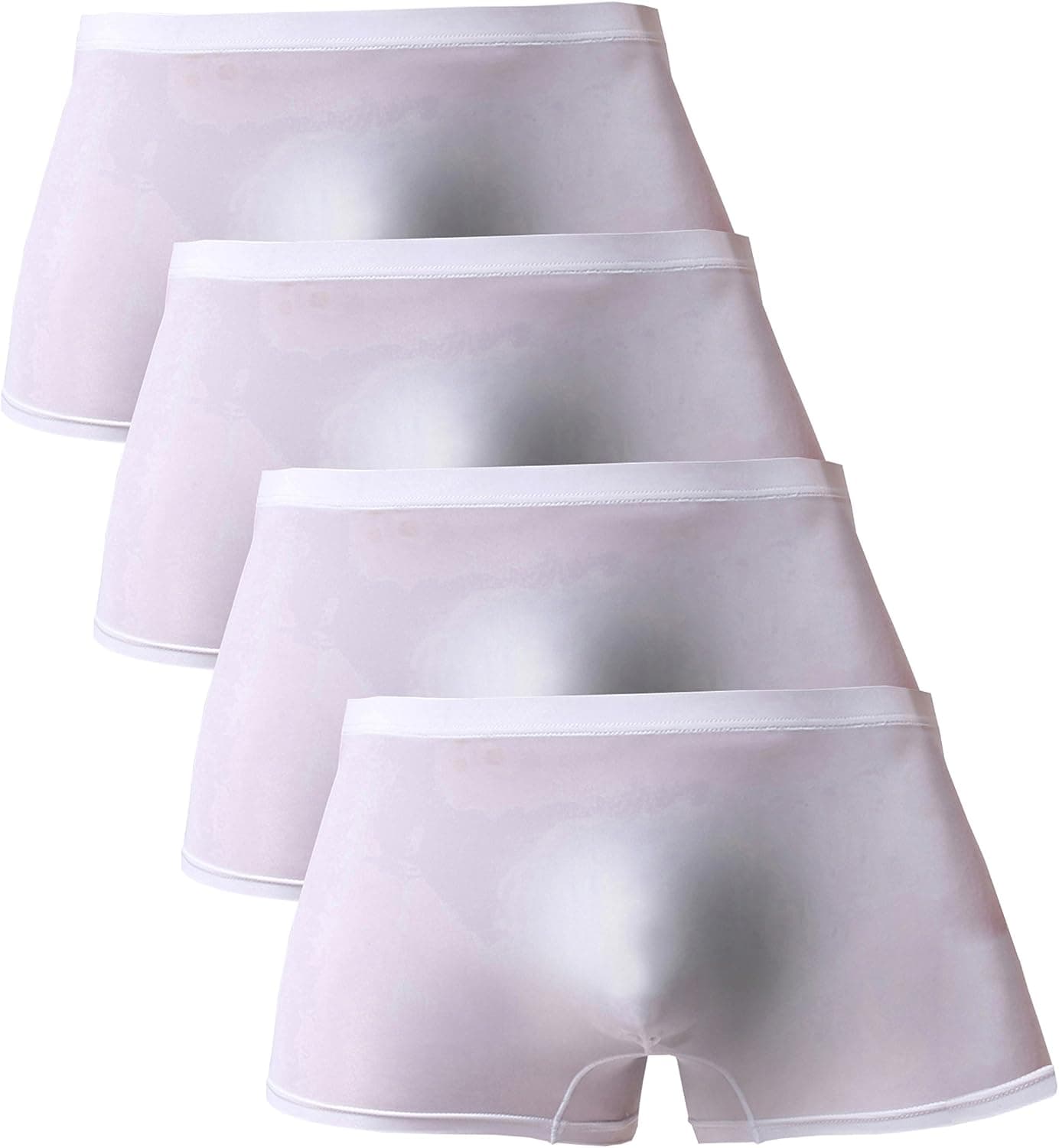 WINDAY Men Briefs Breathable Ice Silk Boxer Bikinis and Briefs N05