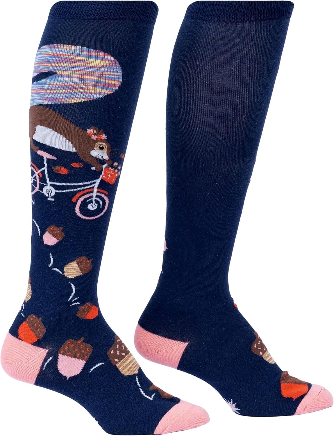 Sock It To Me, Knee High Funky Socks, Animals