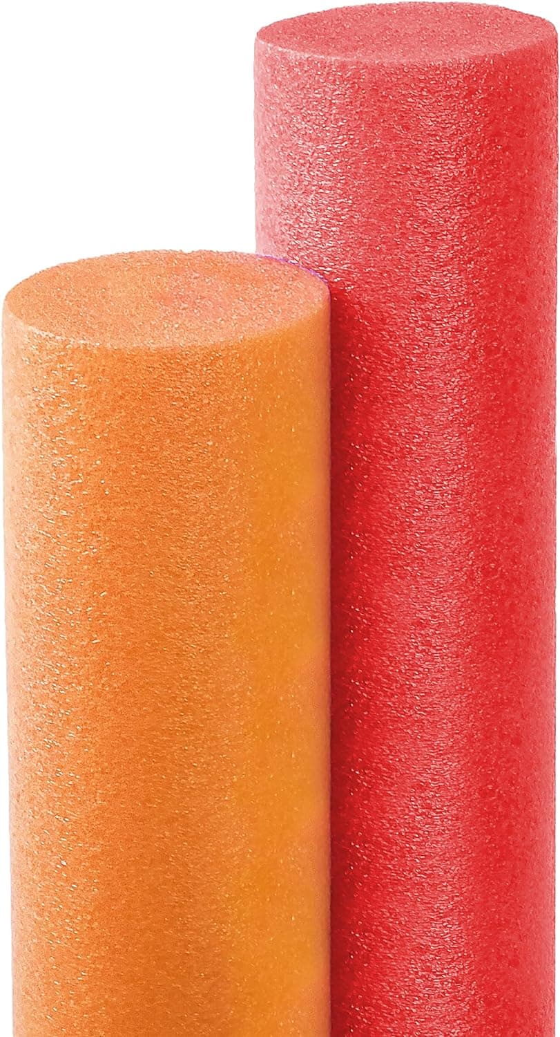Floating Pool Noodles Foam Tube, Thick Noodles for Floating in The Swimming Pool, Assorted Colors, 52 Inches Long