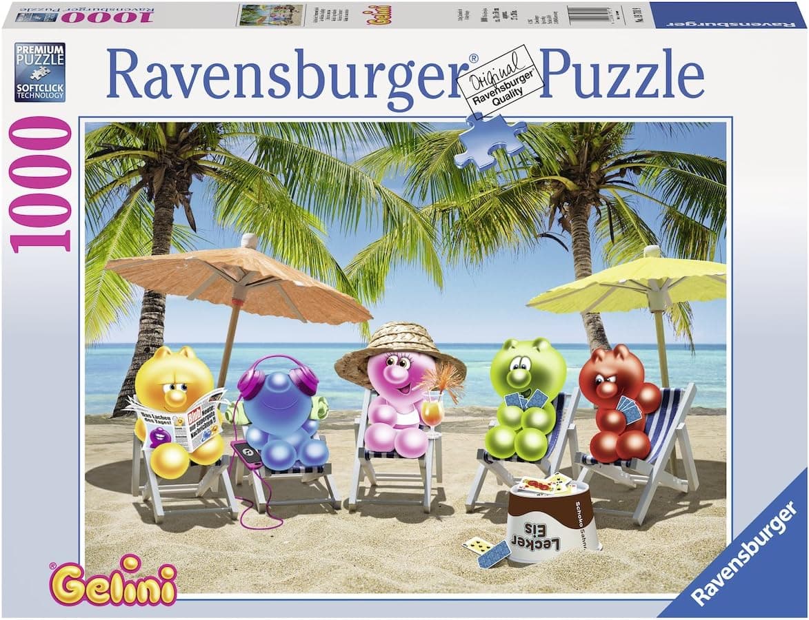 Ravensburger Gelinis in Summer Holiday Jigsaw Puzzle (1000 Piece)