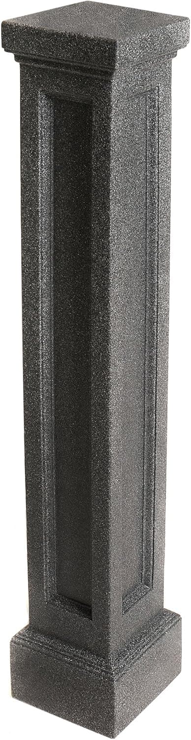 Mayne 581700200 Bradford Pedestal Mail Post Only, Granite