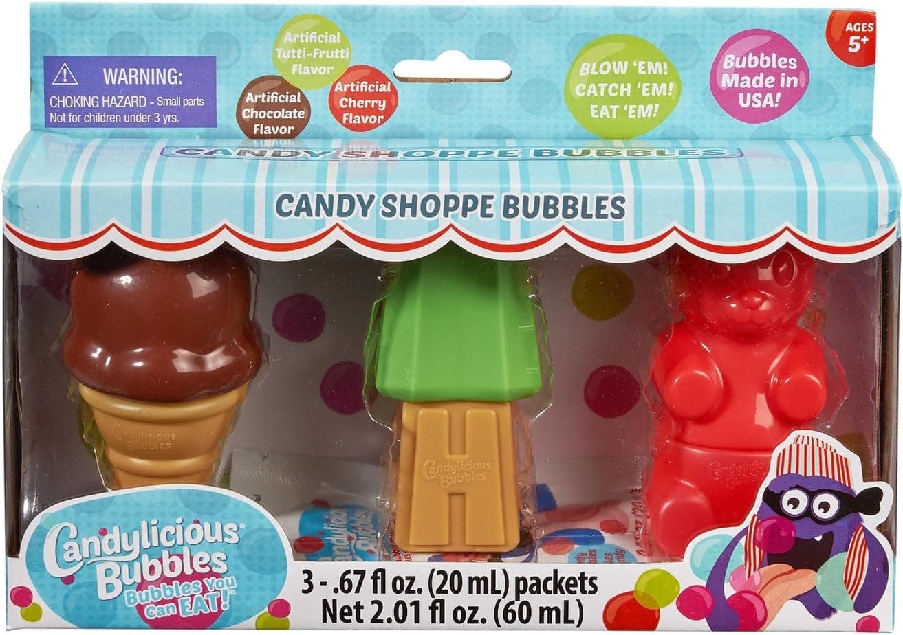 Little Kids Candylicious Candy Shoppe Bubbles - 3 Piece