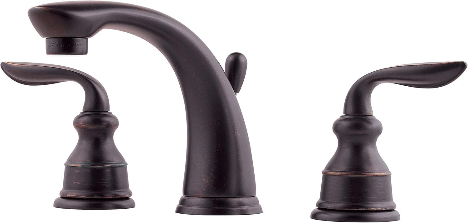 Pfister FM49CBYY Avalon 2-Handle 8 Inch Widespread Bathroom Faucet in Tuscan Bronze