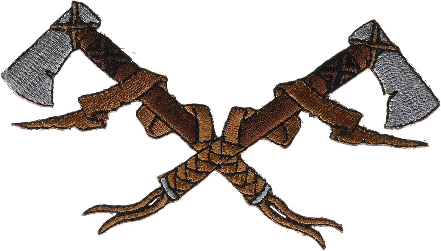 Crossed Battle Axes Patch 4 inch Patch NOVP438