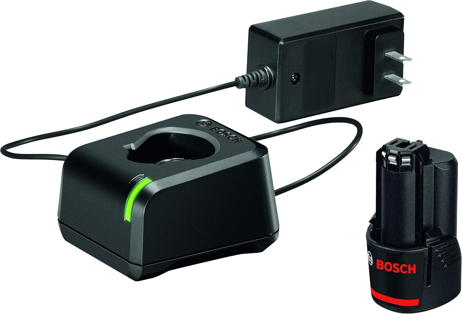 BOSCH GXS12V-01N12 12V Max Lithium-Ion Battery and Charger Starter Kit