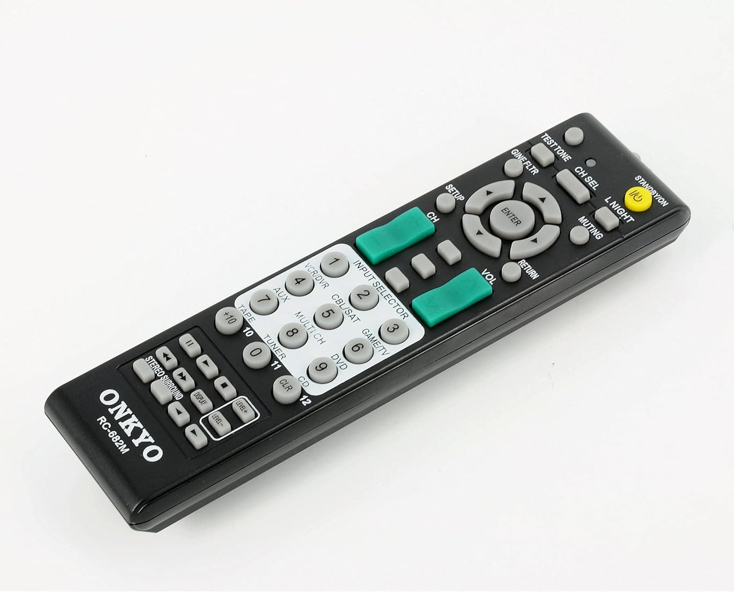 Generic Replacement Remote Control for Onkyo RC-682M A/V Receiver TX-SA605 TX-SR605 TX-SA8560 TX-SA605 Replaced RC-681M