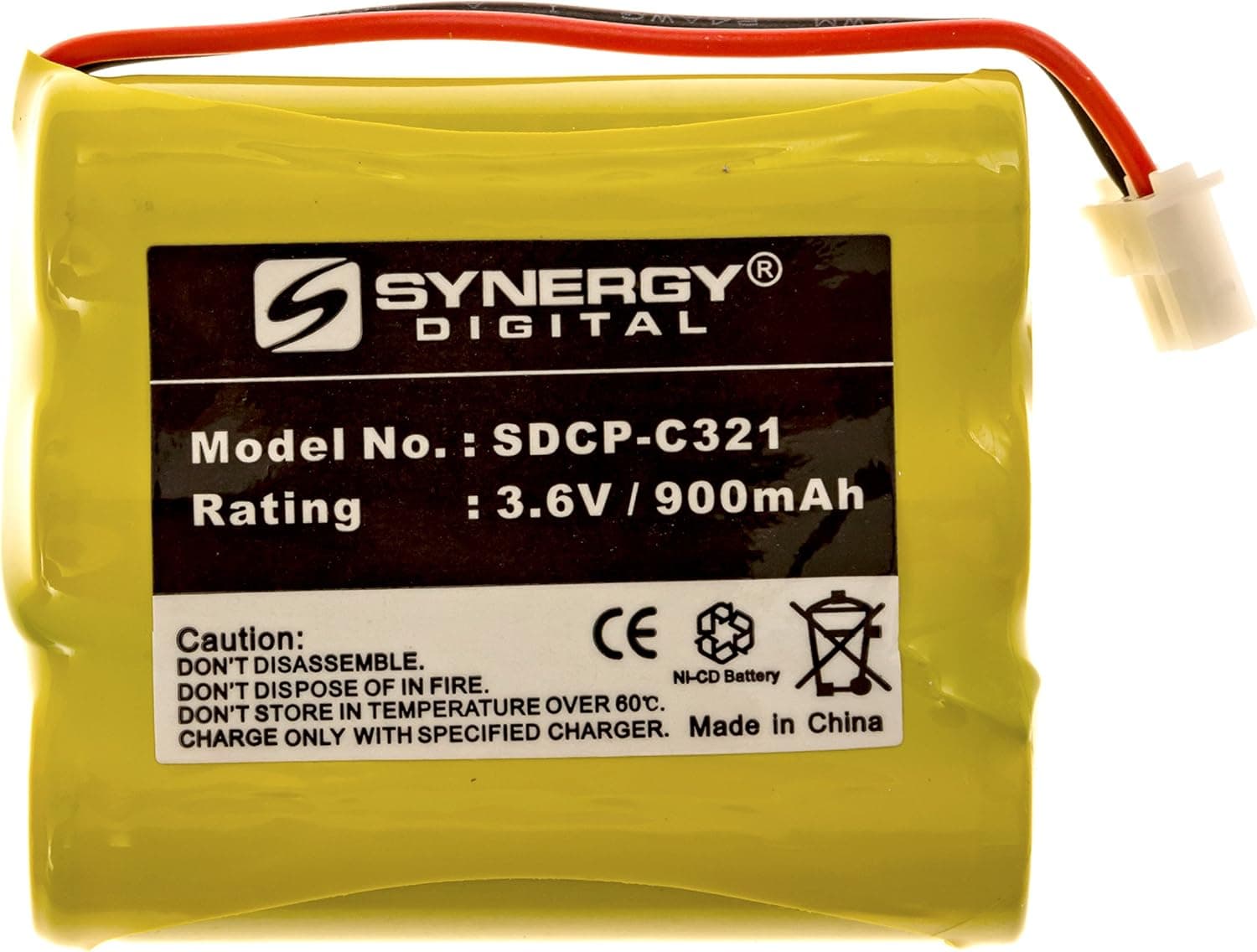 Synergy Digital Northwestern Bell 39626 Cordless Phone Combo-Pack Includes: 2 x SDCP-C321 Batteries
