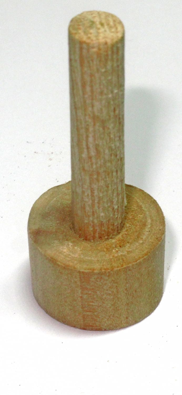 EZ Dowel Pin Wood Plug 1/4" x3/4" x1-3/4 for Wood Baluster Installation Model:3006 (Box of 20)