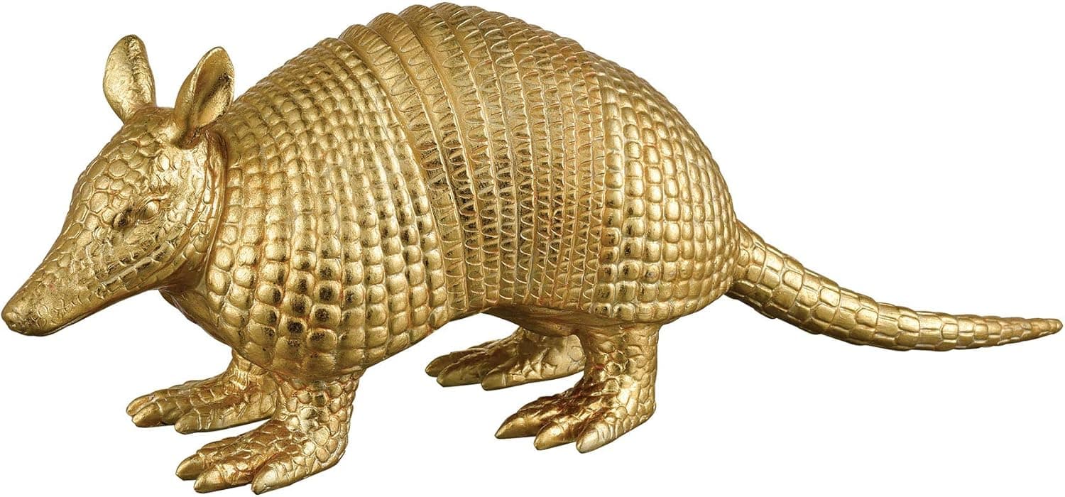 ELK Dilly Armadillo Decorative Accessory, Gold