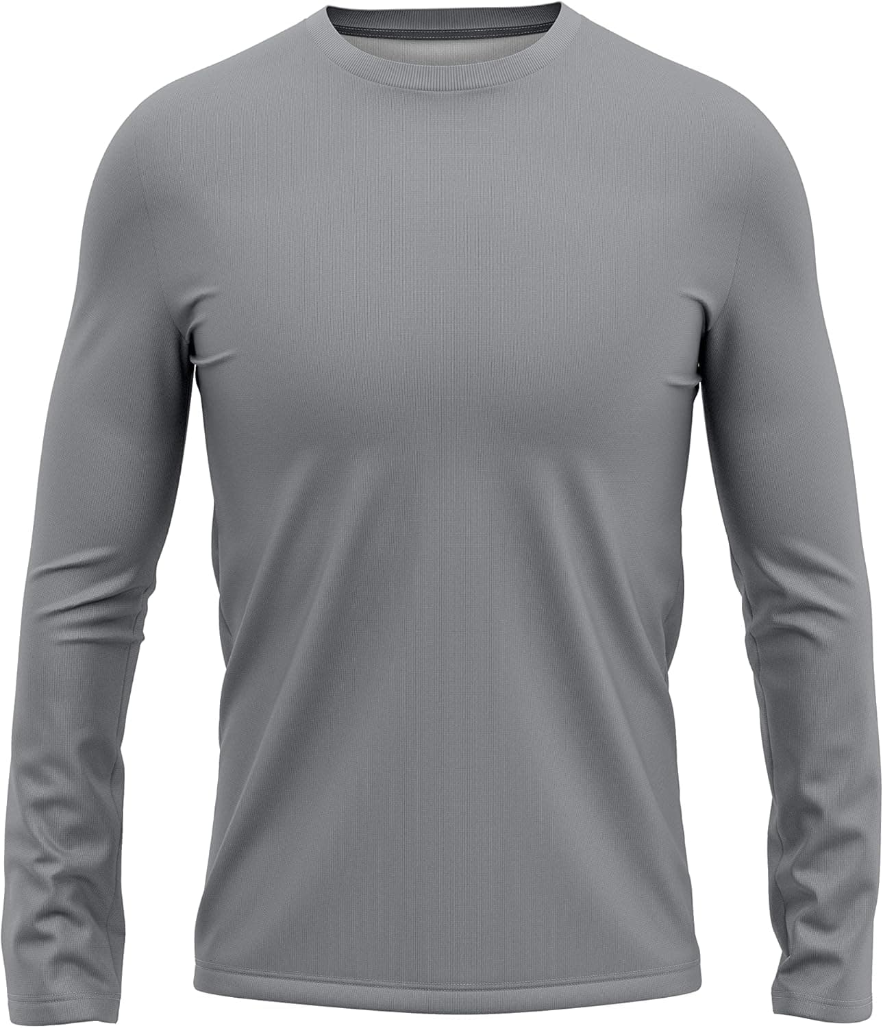 American Seashore - Long Sleeve Tee Shirts for Men Workout Plain T Shirts UPF 40+ Sun Protection Work Shirts Dri Fit T-Shirts
