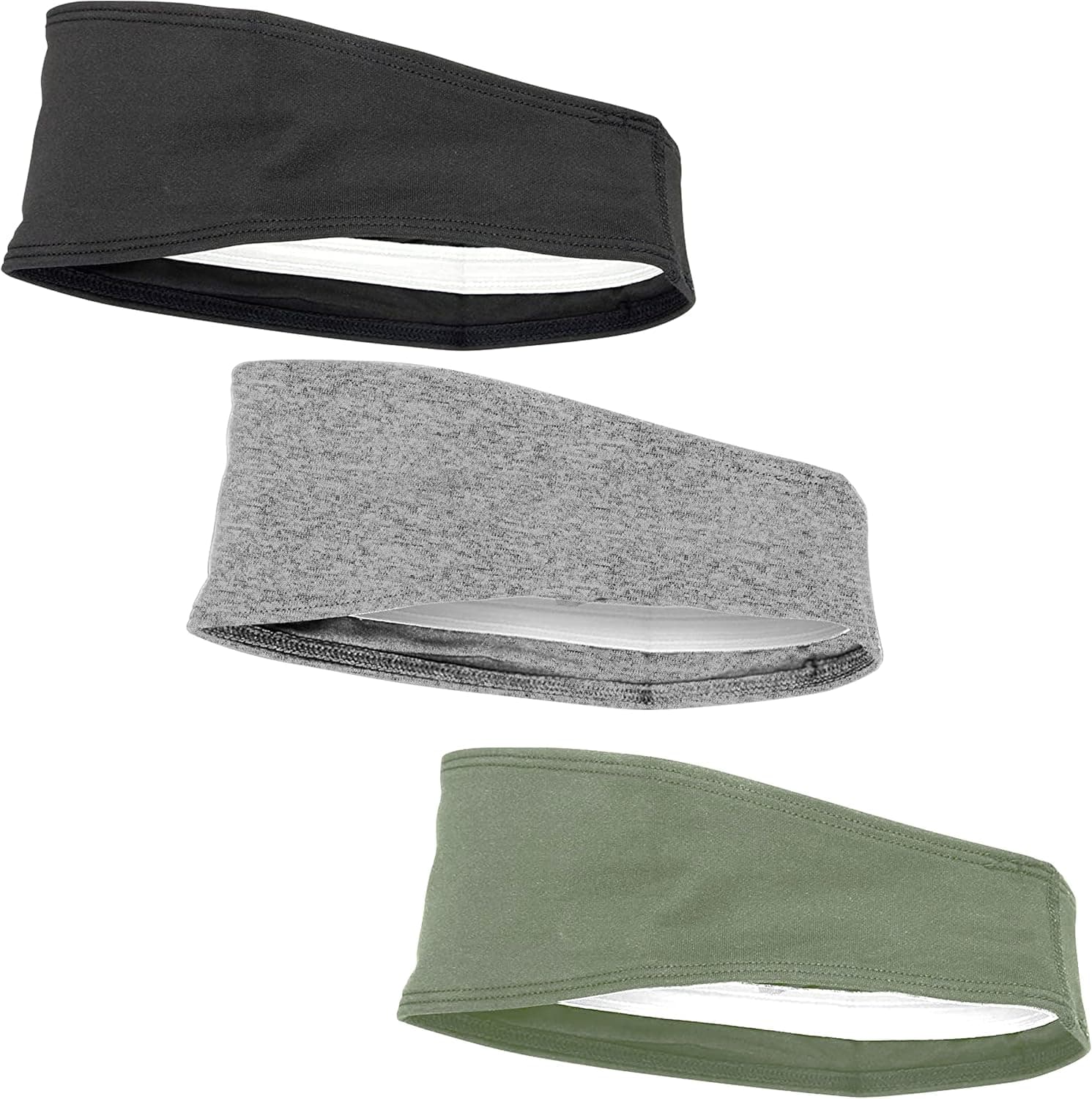 E Tronic Edge Running Headbands for Men, Women, Boys and Girls, Sports Sweatbands for Basketball, Yoga, Exercise, Workout, Quick Drying and Non-Slip Workout Stretchy Hairband