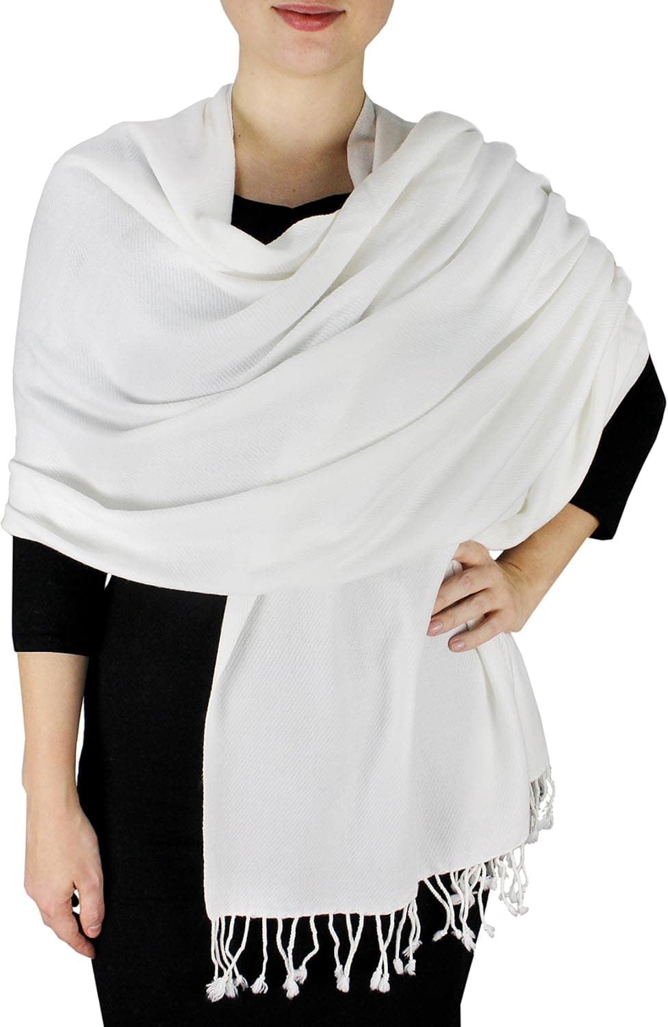 Peach Couture Elegant Soft Luxurious Pashmina Cashmere Wrap shawl stole From