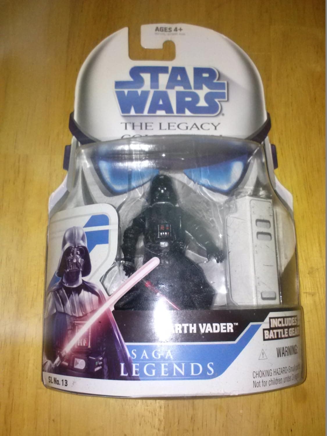 Star Wars Clone Wars Saga Legends Action Figure SL No. 13 Darth Vader (style and colors may vary)