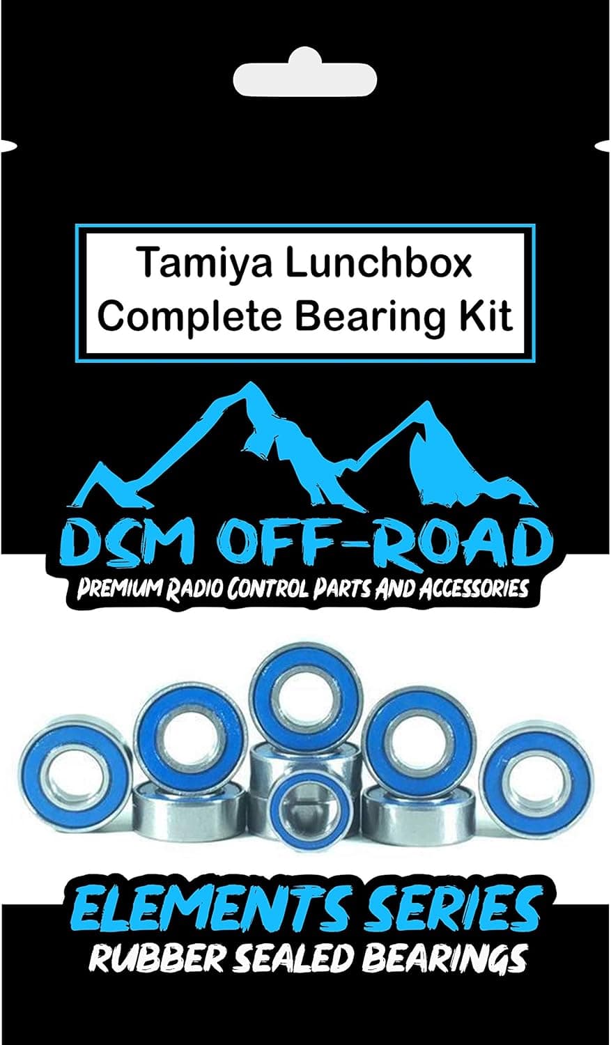 Tamiya Lunchbox, Grasshopper, Midnight Pumpkin, Hornet, Mad Bull DT-01 Bearing Kit Set -10 Bearings
