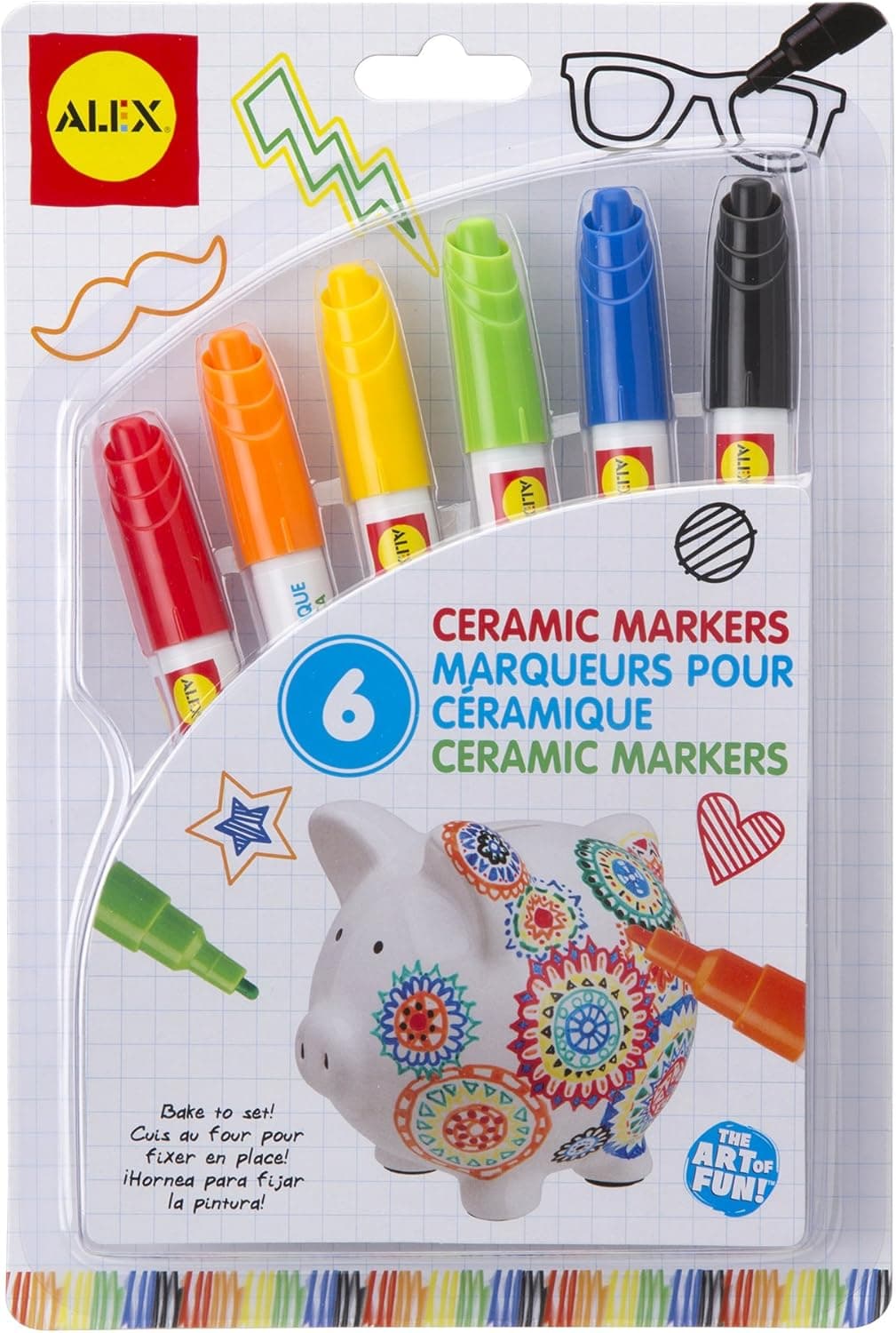 ALEX Toys Artist Studio Ceramic Markers