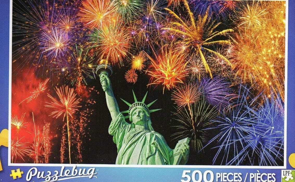 Liberty Celebration - Puzzlebug 500 Piece Jigsaw Puzzle