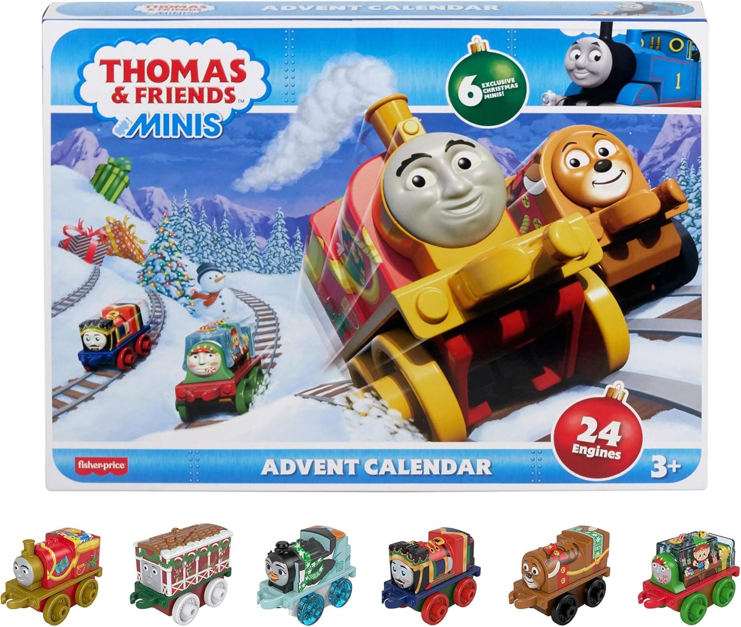 Thomas & Friends MINIS Advent Calendar 24 miniature toy trains