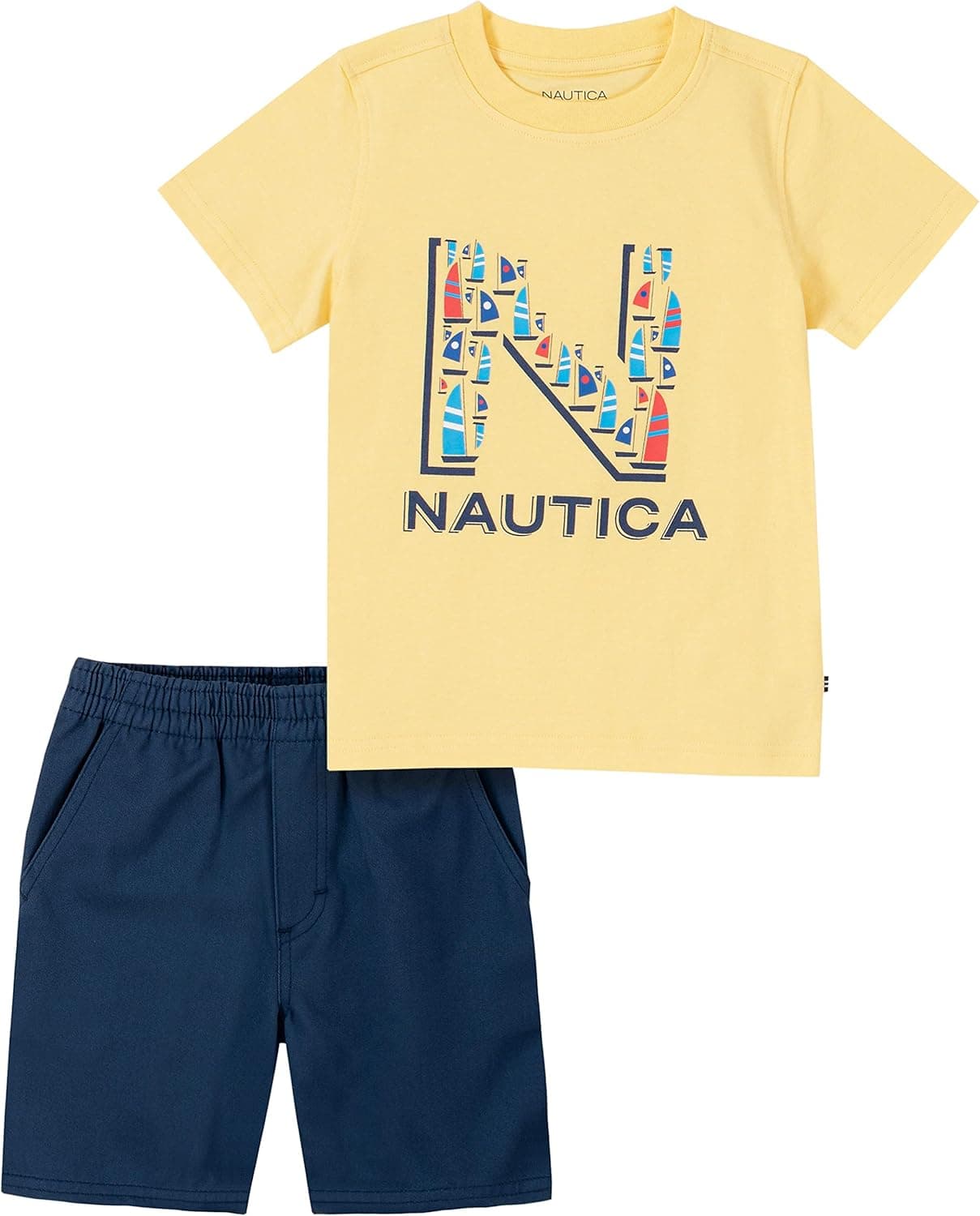 Nautica baby-boys 2 Pieces Shorts Set