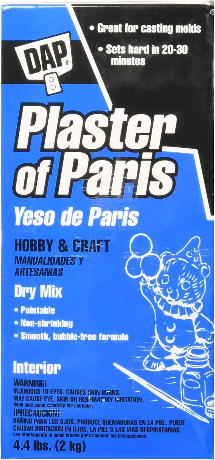 Dap #53005 4.4LB Plaster of Paris, 2-Pack