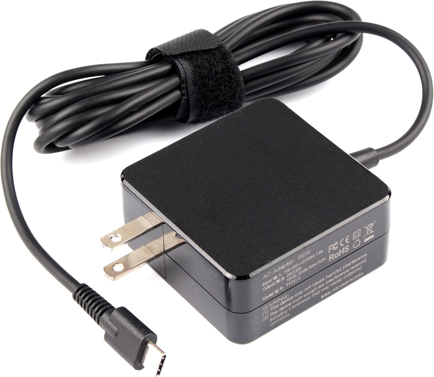 JUYOON Replacement 45W 65W Type-C USB-C Charger for 4X20M26268 Thinkpad x1 carbon 5 6 gen, x1 yoga 2 3 gen Yoga 920-13isk 910-13IKB 910-14IKB 720-13IKB Miix 720-12IKB Ideapad 720S-13IKBR tab 8 10 plus