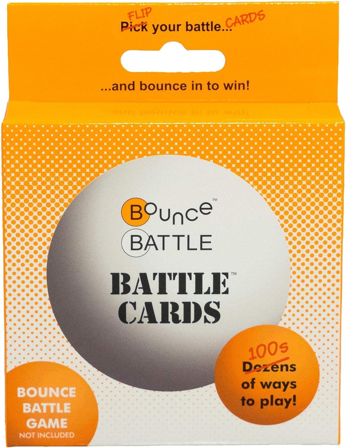 Battle Cards for Bounce Battle - an Addictive Game of Strategy, Skill & Chance