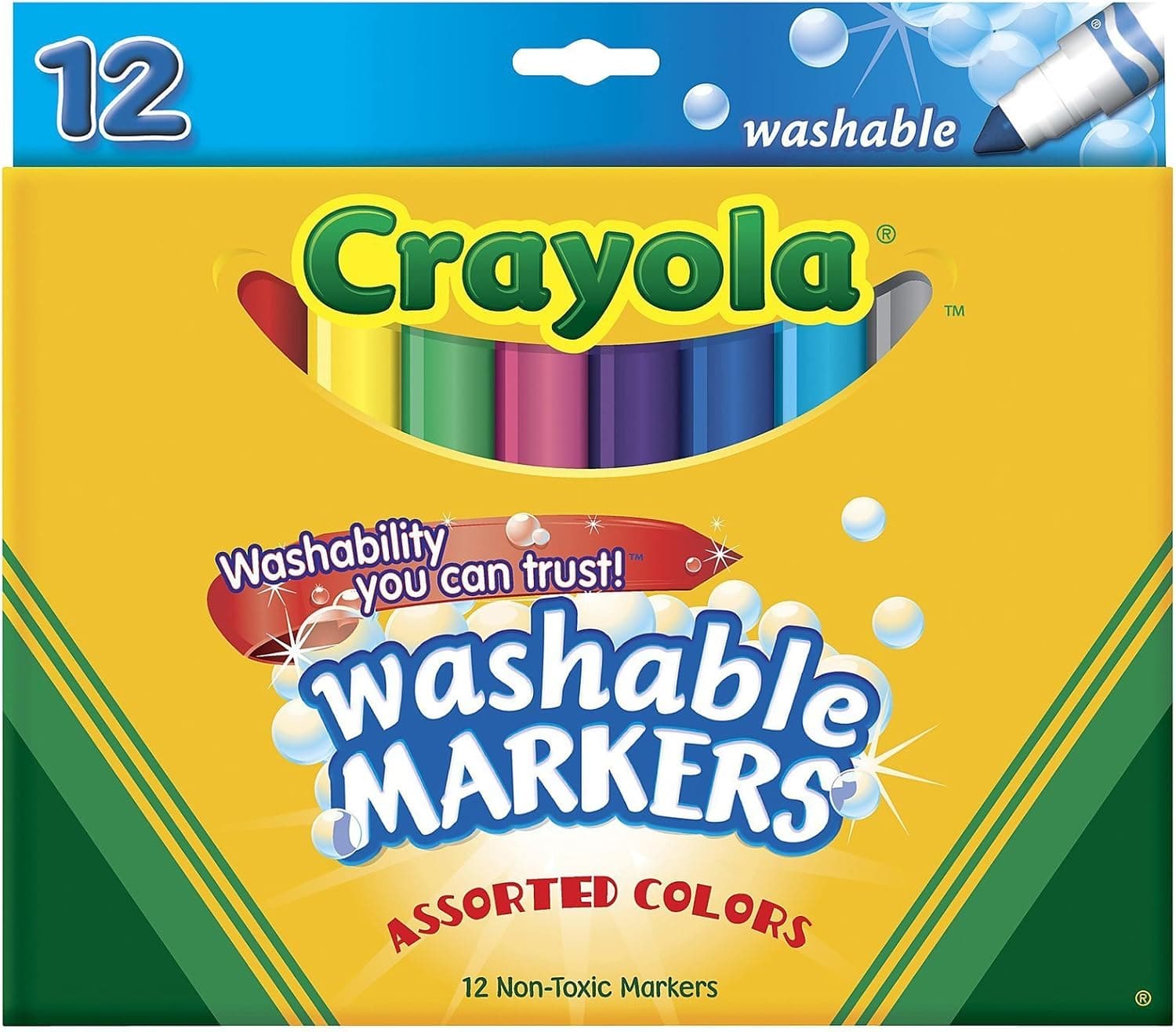 Crayola Ultra Clean Markers 12ct
