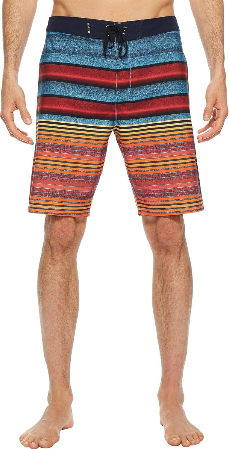 Hurley Men's Phantom Blackball Orange Street 20" Boardshorts