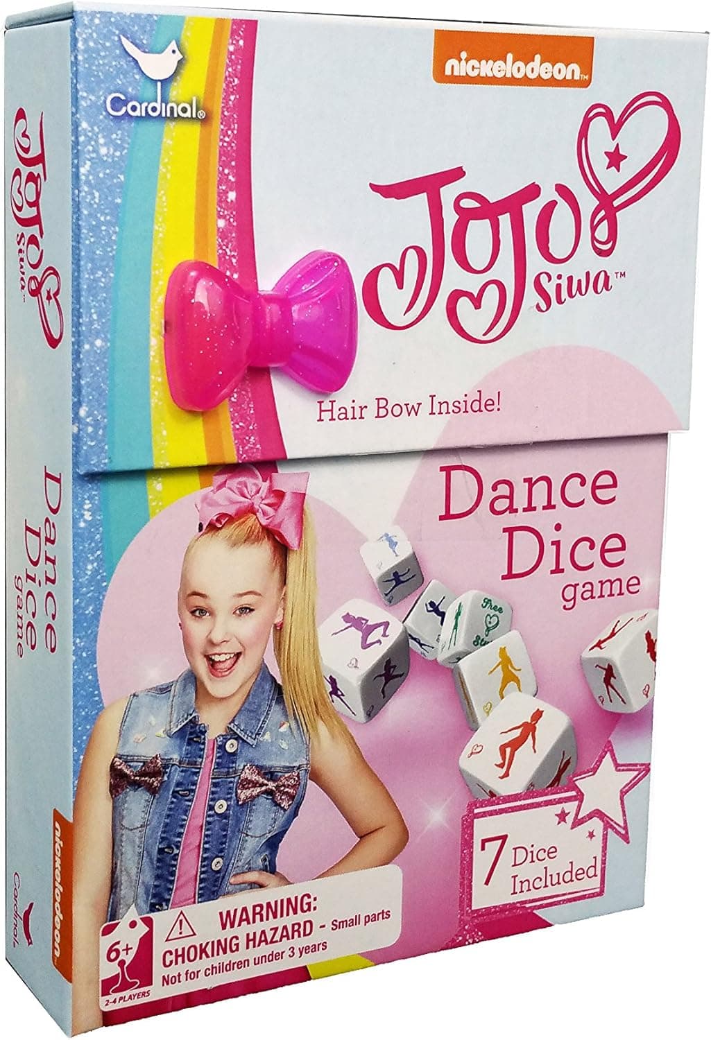 Spin Master Games Cardinal Games JoJo Siwa Dance Dice Dance Dice Game, Original Version (6040440)