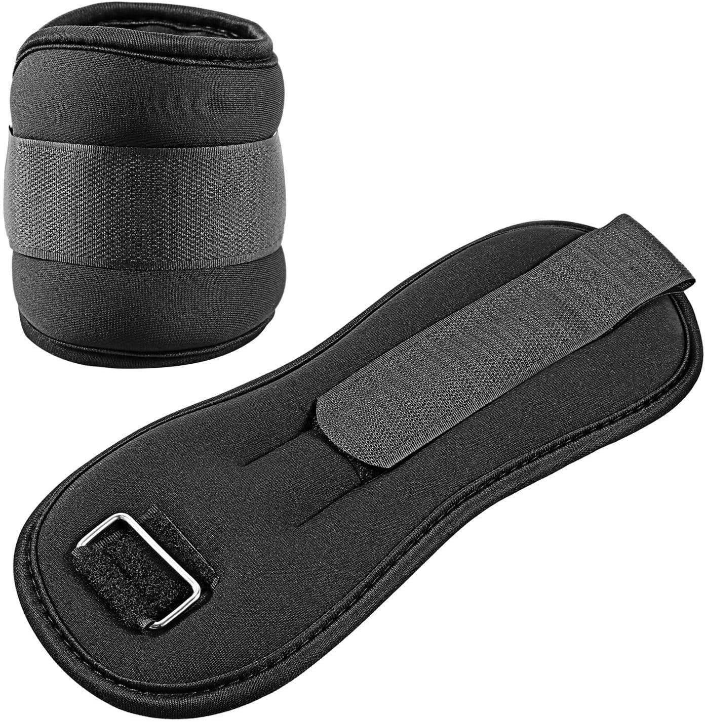 Skylin Home Workout Comfort Fit Ankle Wrist Cuff Wrap Walking Weight Sandbags Set 2LB-5LB (US Stock)