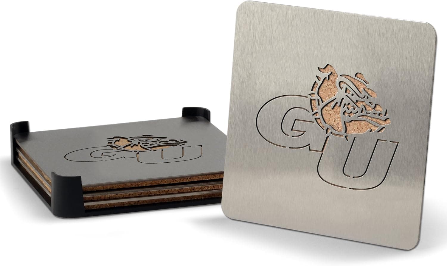 YouTheFan NCAA Unisex NCAA Boaster Stainless Steel Coaster Set of 4