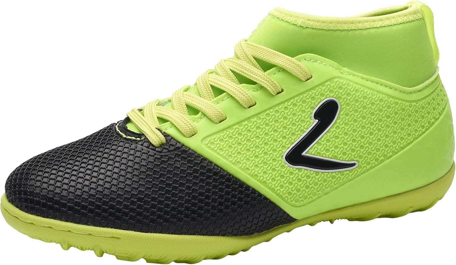 Larcia Verde Kids Indoor Turf Soccer Shoe - Green - US Size 4