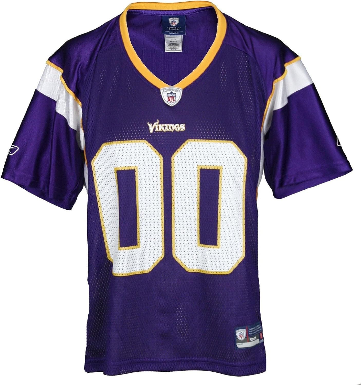 Minnesota Vikings NFL Womens Team Replica Jersey, Purple (Small, Purple)